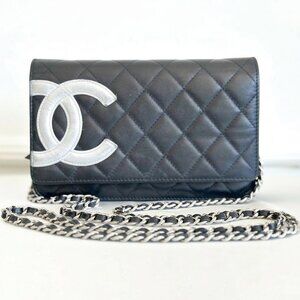 Chanel Cambon Wallet on Chain Quilted Lambskin